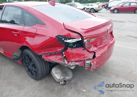 2018 Honda Accord Sport 2.0T из США, поврежденный, VIN 1HGCV2E37JA051084